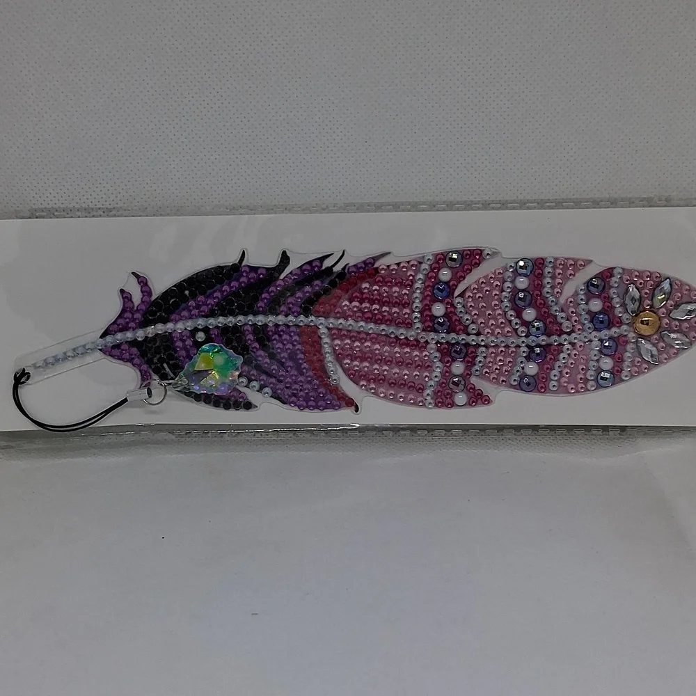 Handmade Rhinestone Bookmark - Picture 3 of 3